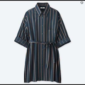 Uniqlo U Striped Beach Coverup Dress